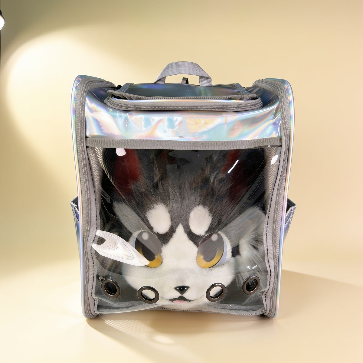 The RoamSona Head Carrier seen from the front