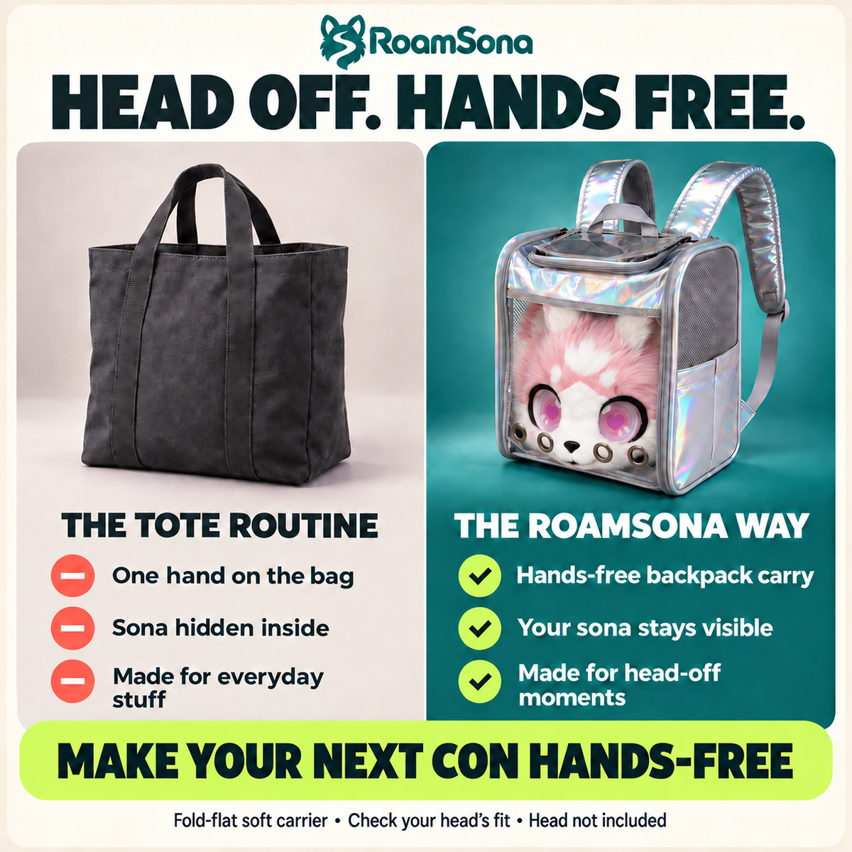 RoamSona™ Head Carrier